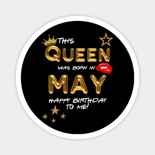 May Birthday Magnet